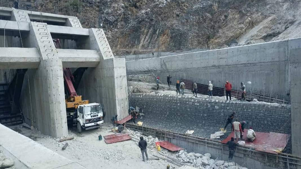 माथिल्लो चमेलिया जलविद्युत आयोजनाको निर्माण अन्तिम चरणमा